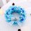 Blue Pre-lit Christmas Wreath 16 Inch Battery LED 4