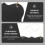Wall Hanging Chalkboard for Office 9.7 x 7.9 x 0.6 in 8