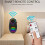 Wall Space Heater Electric Plug-in 3S Fast Heating 2 Pack 7