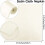 Square Satin Napkin Bright Silk 12 Pack 17 x 17 Inch 2