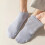 Xinwanna men's low-cut ankle socks khaki 3-pack 4