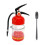 Liquid Dispenser with Spout 2L Fire Extinguisher Design 1