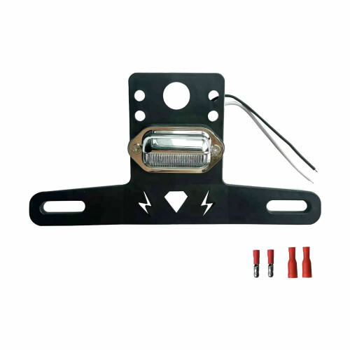 ATV UTV Plastic License Plate Frame with LED Lights