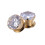 CZ Ear Plug Tunnels Screw Fit 0g 00g 1