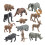 Wildlife Animal Figurines Set 12 Pieces 1