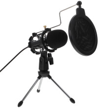 Mini Microphone 3.5mm Static-Free Podcast Kit