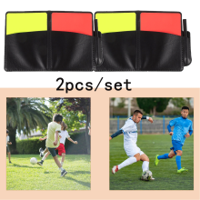 Football Referee Kit Portable Cards Set Lightweight