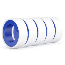 PTFE Thread Seal Tape White 1/2 in x 520 in 5 Rolls