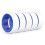 PTFE Thread Seal Tape White 1/2 in x 520 in 5 Rolls 1