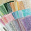 Vintage Textured Scrapbook Paper Set 156 Sheets 6-Pack 1