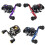 Baitcasting Reel Left-Hand Retrieve 6.3:1 Gear Ratio Red 2