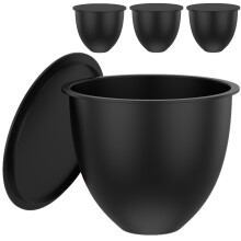 Silicone Stand Mixer Bowl Liners Black 3 Pcs