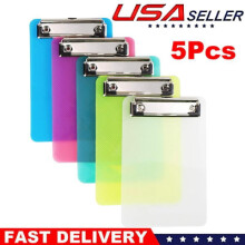 Pocket Clip Board A6 4.7 x 7.3 Inch 5 Pack