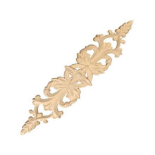Wood Carved Applique Frame Decal Onlay Decor 1 Piece