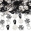 Gothic Bachelorette Decor Skull Coffin Confetti 12 pcs 1