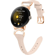 Leather Watch Band for Google Pixel Watch 3 41mm and Watch 2