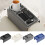Silicone Sofa Cup Holder Tray with Anti-Slip Base Blue 7