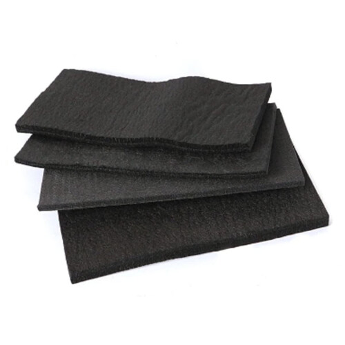 Carbon Felt Graphite Insulation Pad 4 pcs 100x100x5mm
