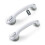 Behome Shower Grab Bar Suction Mount 2 Pack 16 Inch 1