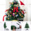 Mini Christmas Tree 60cm with LED Lights and Ornaments 3