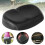 Willstar Black Leather Bike Saddle 1 Piece 1