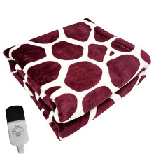 Bifavgk Heated Blanket Soft Flannel Electric Throw 1 Pack