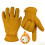 Insulated Leather Work Gloves Thermal Lining 1