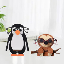 Wooden Animal-Shaped Eyeglass Stand 1 Piece