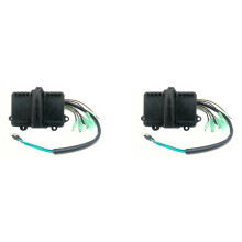 2X Skrzynka Rozdzielcza CDI Power Pack do Silnika Zaburtowego Mercury Mariner 6Hp 8Hp 9.9Hp 10Hp 15 20 25 35Hp 339-7452A15 339-7452A19 18-5777