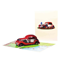 Romantic 3D Pop-Up Anniversary Card for Wife or Girlfriend