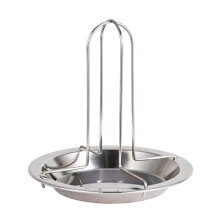 Chicken Roaster Rack Stainless Steel Vertical Poultry Holder