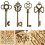 Antique Skeleton Keys Rustic Wedding Decoration 69 Pieces 1