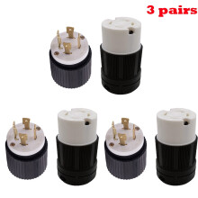 30A 125/250V NEMA L14-30 Twist Lock Plug Receptacle