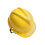 ABS Safety Helmet Yellow Low-Profile Construction Helmet 5