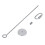 Bird Fruit Skewer Stainless Steel 1 Piece 1