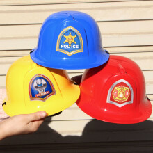 Fireman Hat Toy for Kids Ultralight Durable Bright Color