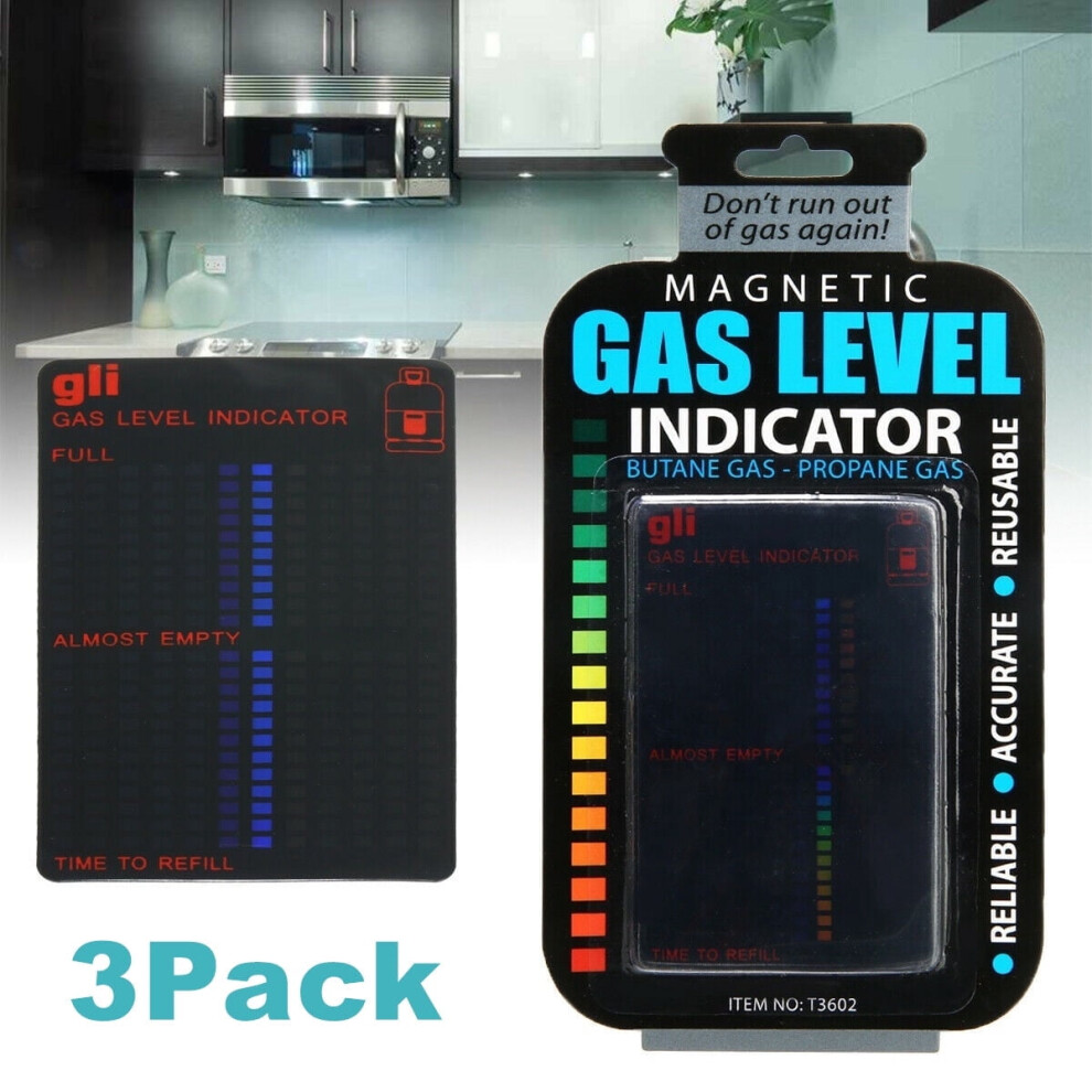 Magnetic Propane Butane Lpg Tank Level Indicator 3 Pack 9422877189854