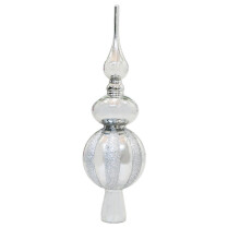 Christmas Ball Ornaments Shatterproof Silver 9 Inch