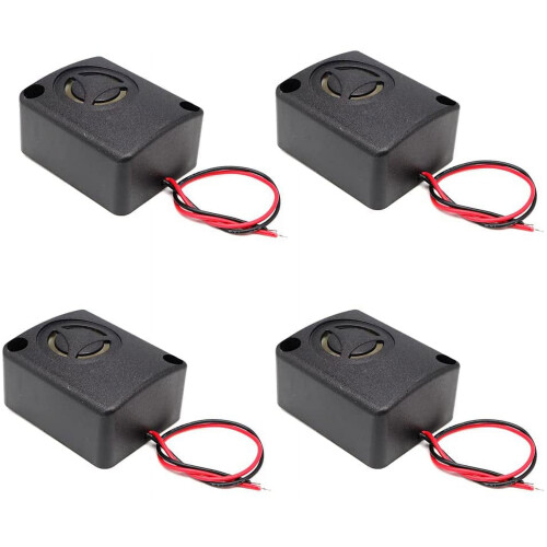 Electronic Piezo Alarm Siren 110dB DC 12V 4PCS