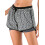 Sneldrogende hardloopshorts voor dames, dubbellaags, maat SML 5