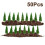 HO Scale Model Train Scenery Trees 55mm Mini 50pcs 1