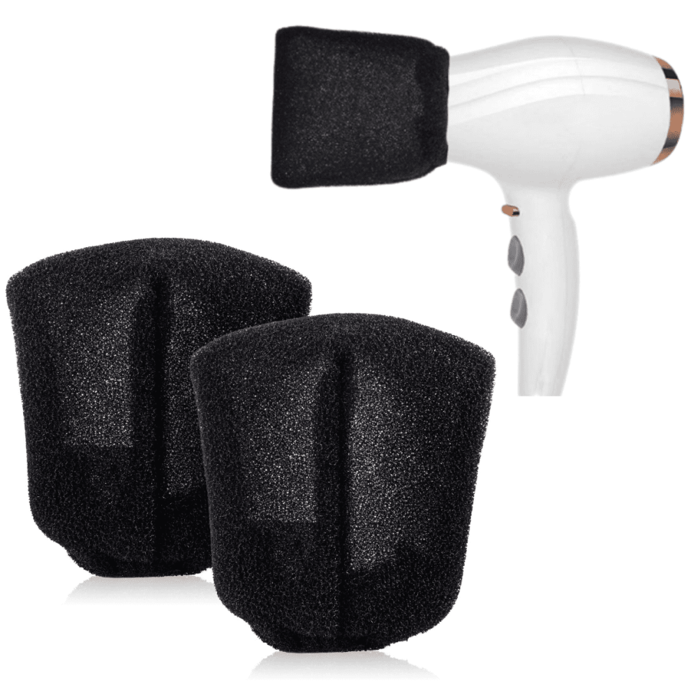 Hair Dryer Diffuser Cover Soft Sponge Mitten 2 Pcs