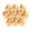 Wooden Simulation Easter Eggs 2.3 Inch Solid 10 Pack 1