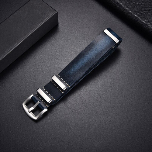 Leather Watch Strap Vintage Cowhide 20mm