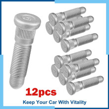M14x1.5 Long Serrated Wheel Studs Pack of 12