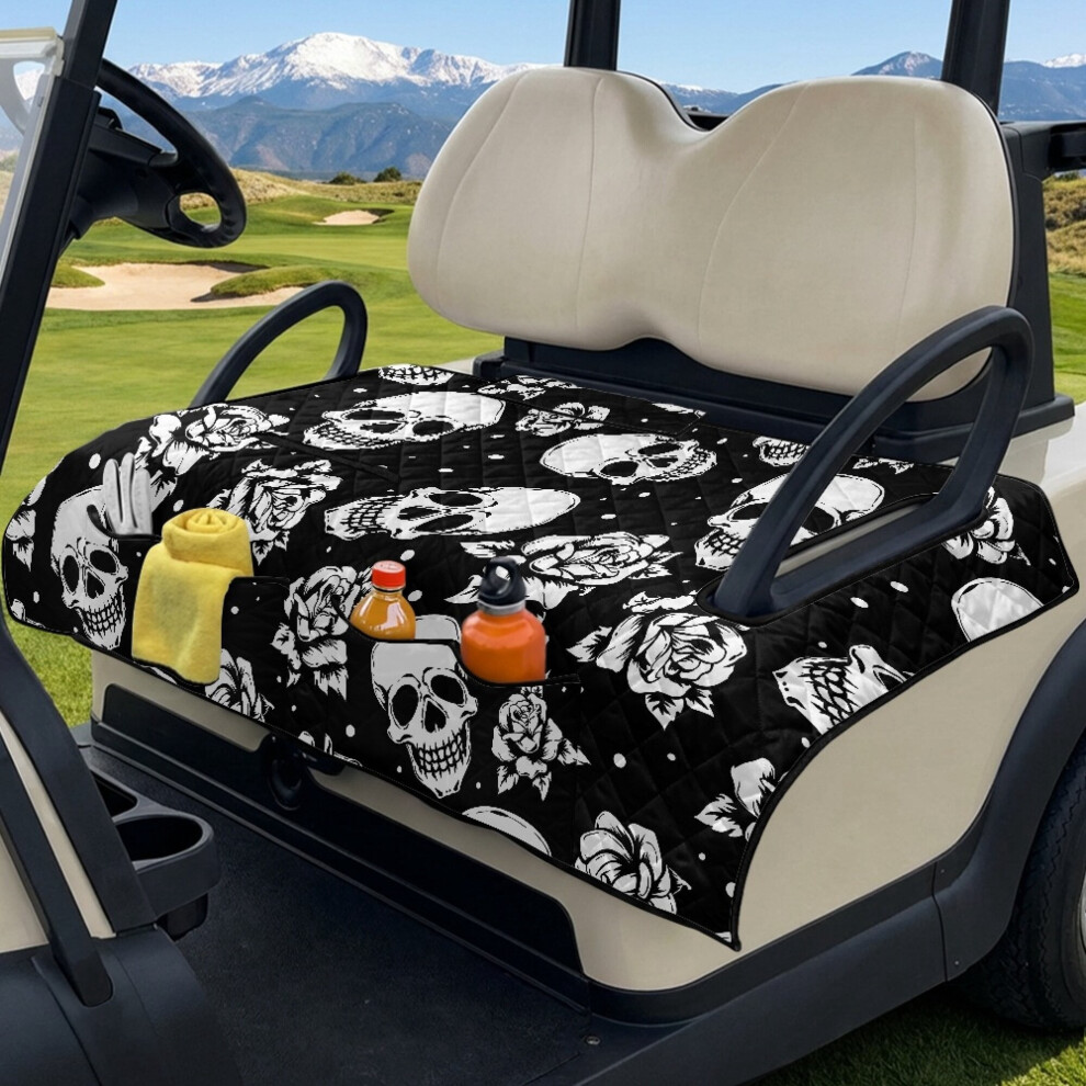 Golf Cart Seat Covers Portable Foldable Front Towel Blanket 9422877194162
