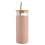 Silicone Glass Straw Cover for Bamboo Mug 1