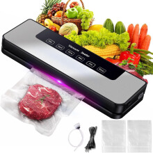 Vacuum Sealer Machine 65KPa 30 Bags Moist Dry Modes