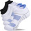 Athletic Running Ankle Socks Low Cut Cushioned 6 Pairs 1
