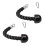 2X Heavy Duty Tricep Pull Down Single Rope with Snap Hook, Fitness Attachment Cable Machine Pulldown Rope for Home Gym 1